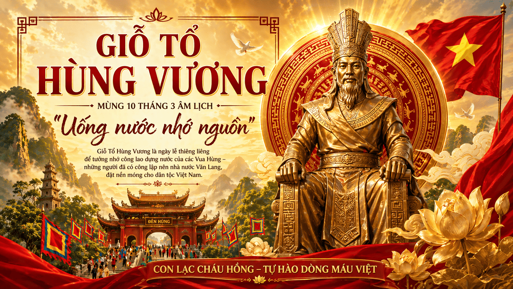 GIỖ TỔ HÙNG VƯƠNG 10/3/2026